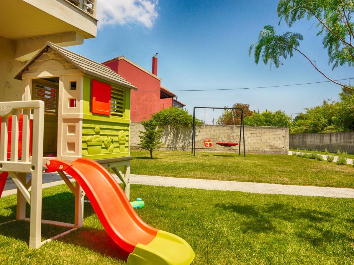 Cozy Family Friendly Apartment With Large Garden Close To Beaches - Dirella Kynopiastai Екстер'єр фото